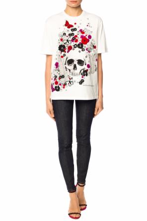 Printed skull t-shirt, zdjęcie 2 Printed skull t-shirt od Alexander McQueen